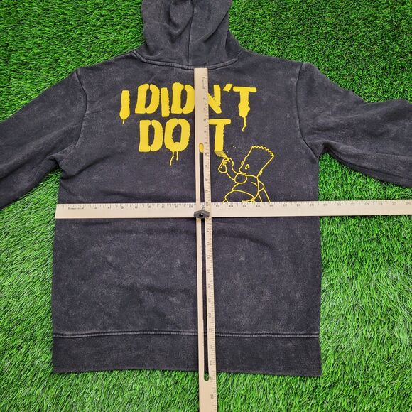 Bart-Simpson Hoodie Small 20x23 Matt-Groening - Picture 5 of 15